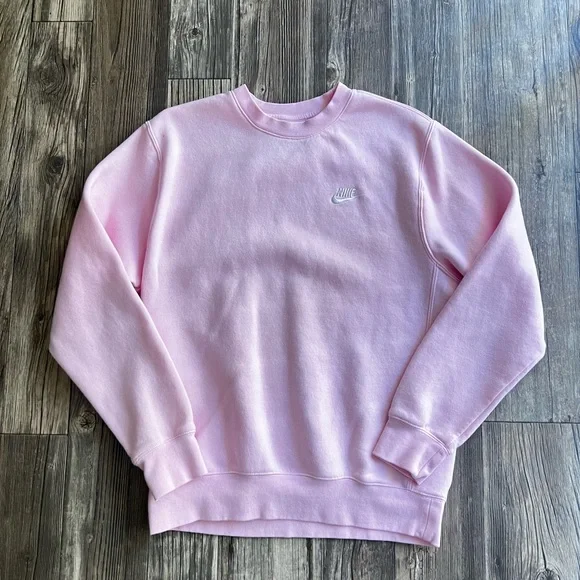 Nike Pink Sweatshirt - Picture 1 of 3